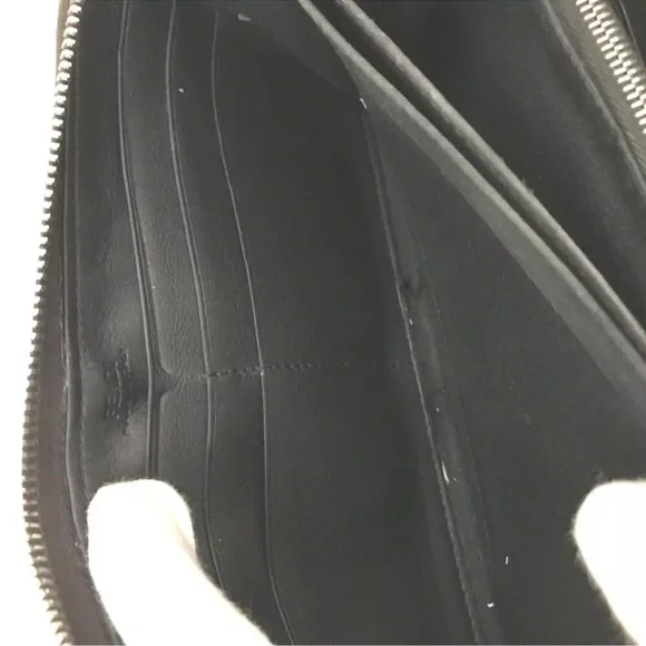 Fendi Black and Silver Monster Snake Wallet - Picture 7 of 8